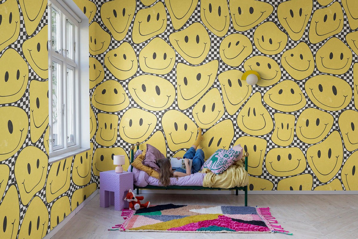 Happy Rebel, Sunshine Chess Mural Wallpaper - room preview 02