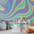 Neon Lights Mural Wallpaper - room preview 02