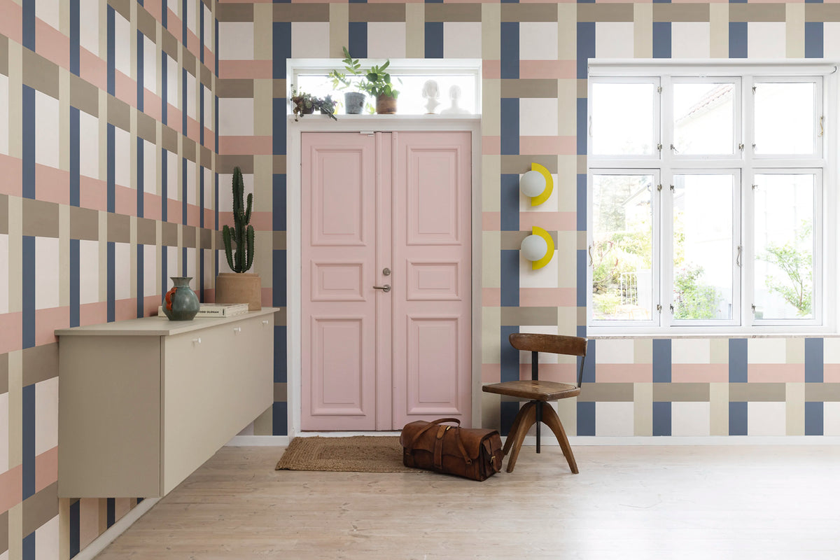 Dont Be Square, Pastel Mural Wallpaper - room preview 02
