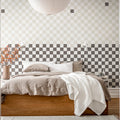 Pixels, Black & White Mural Wallpaper - room preview 02