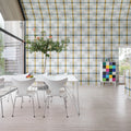 Outside The Box Yellow & Gray Mural Wallpaper - room preview 02