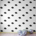 Kissing Booth, Black Mural Wallpaper - room preview 02