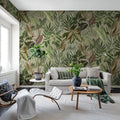 Mischievous Jungle, Sand Mural Wallpaper - room preview 02