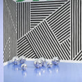 Rays, Green Mural Wallpaper - room preview 02