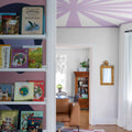 Rays, Lilac Mural Wallpaper - room preview 02