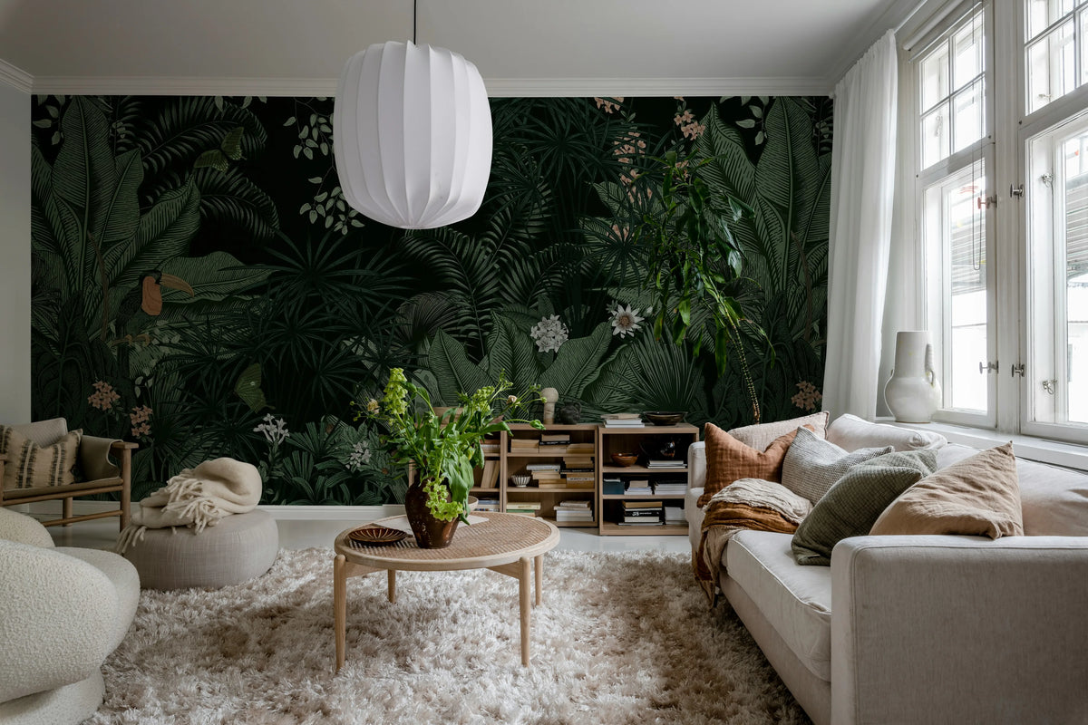 Big Furada, Midnight Mural Wallpaper - room preview 02