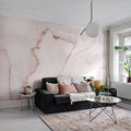 Rose Quartz Mural Wallpaper - room preview 02