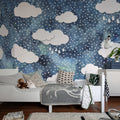 Rainy Clouds Sky Mural Wallpaper - room preview 02
