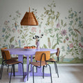 Chinoiserie, White Mural Wallpaper - room preview 02