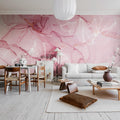Opulence, Magenta Mural Wallpaper - room preview 02