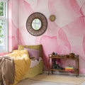Petals, Magenta Mural Wallpaper - room preview 02
