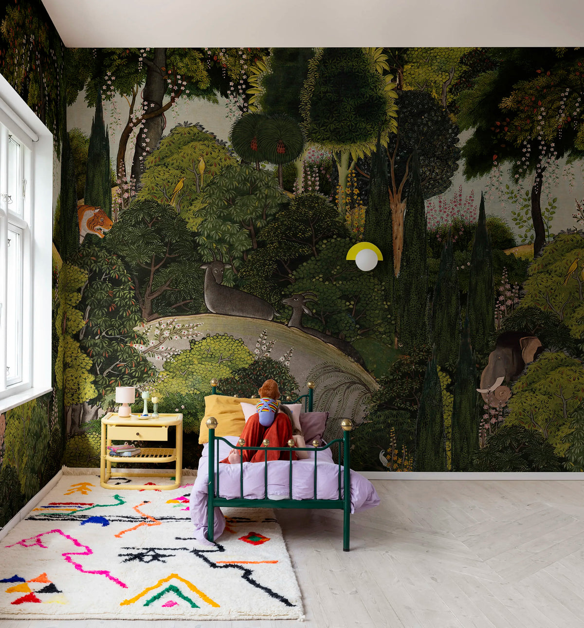 Hiding Spot, Evening Mural Wallpaper - room preview 02