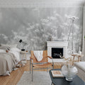 Frosty Straw Mural Wallpaper - room preview 02