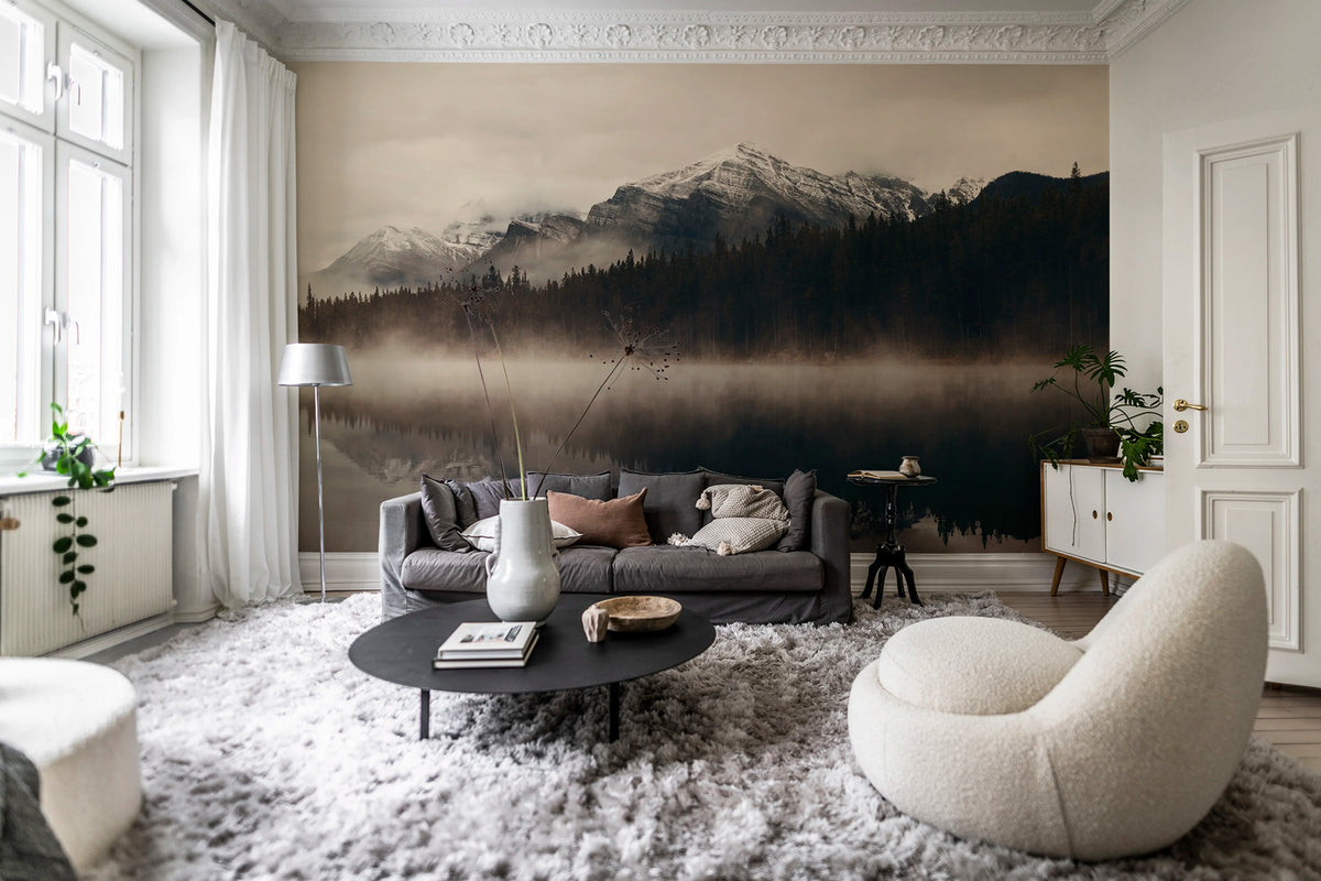 Early Morning Mural Wallpaper - room preview 02