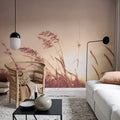 Pink Sunset Mural Wallpaper - room preview 02