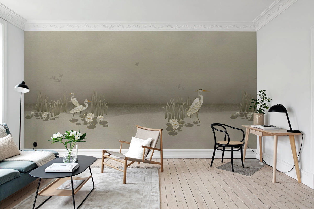 Hokkaido, Vintage Mural Wallpaper - room preview 02