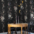 Growing Beauty, Vintage Mural Wallpaper - room preview 02