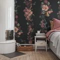 Growing Beauty, Peach Mural Wallpaper - room preview 02
