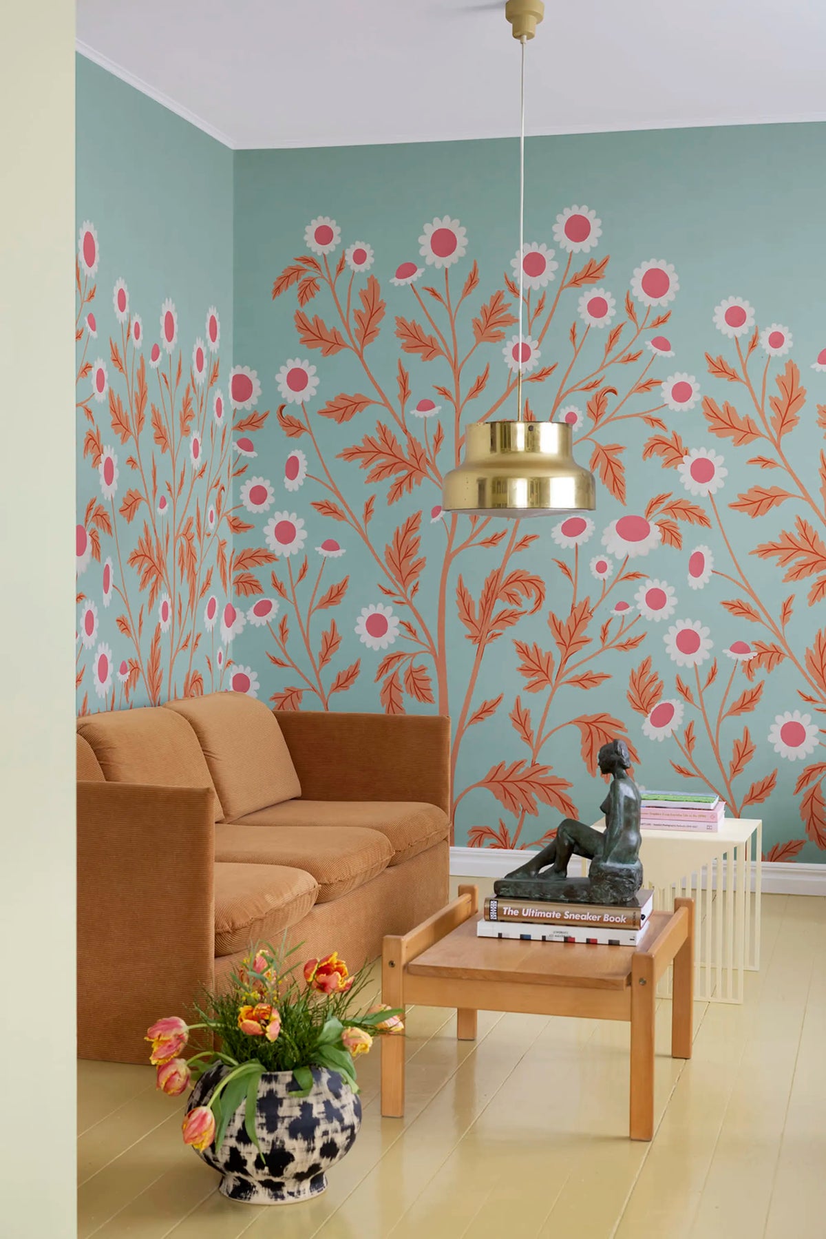 Chamomile, Summer Mural Wallpaper - room preview 02