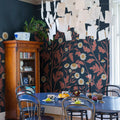 Chamomile, Midnight Mural Wallpaper - room preview 02