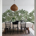 Tropical Bellewood, Lush Mural Wallpaper - room preview 02