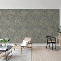 Bold Tigers, Sand Mural Wallpaper - room preview 02