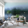Hazy Lake Mural Wallpaper - room preview 02
