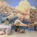 Among the Clouds Mural Wallpaper - room preview 02