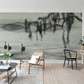 Zen Lake Mural Wallpaper - room preview 02