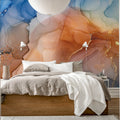 Colors in Harmony, Coral Mural Wallpaper - room preview 02