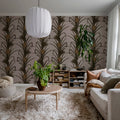 Pineapple, Soft Pink Mural Wallpaper - room preview 02