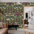 Whimsical Jungle, Night Mural Wallpaper - room preview 02