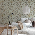 Ocean Shells, Sand Mural Wallpaper - room preview 02