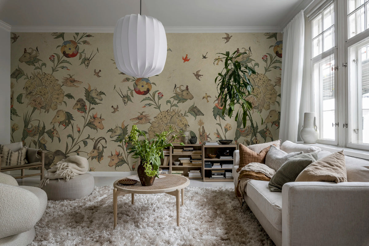 Quirky World, Day Mural Wallpaper - room preview 02