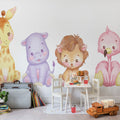 Animal Parade Mural Wallpaper - room preview 02