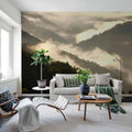 Mountain View Mural Wallpaper - room preview 02