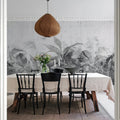 Palm Leafs Mural Wallpaper - room preview 02