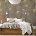 Ginkgo Leafs Mural Wallpaper - room preview 02