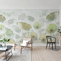 Waterlily Mural Wallpaper - room preview 02
