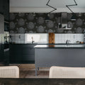 Puffer Fish, Black Mural Wallpaper - room preview 02