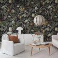 Peach Valley Bold, Midnight Mural Wallpaper - room preview 02