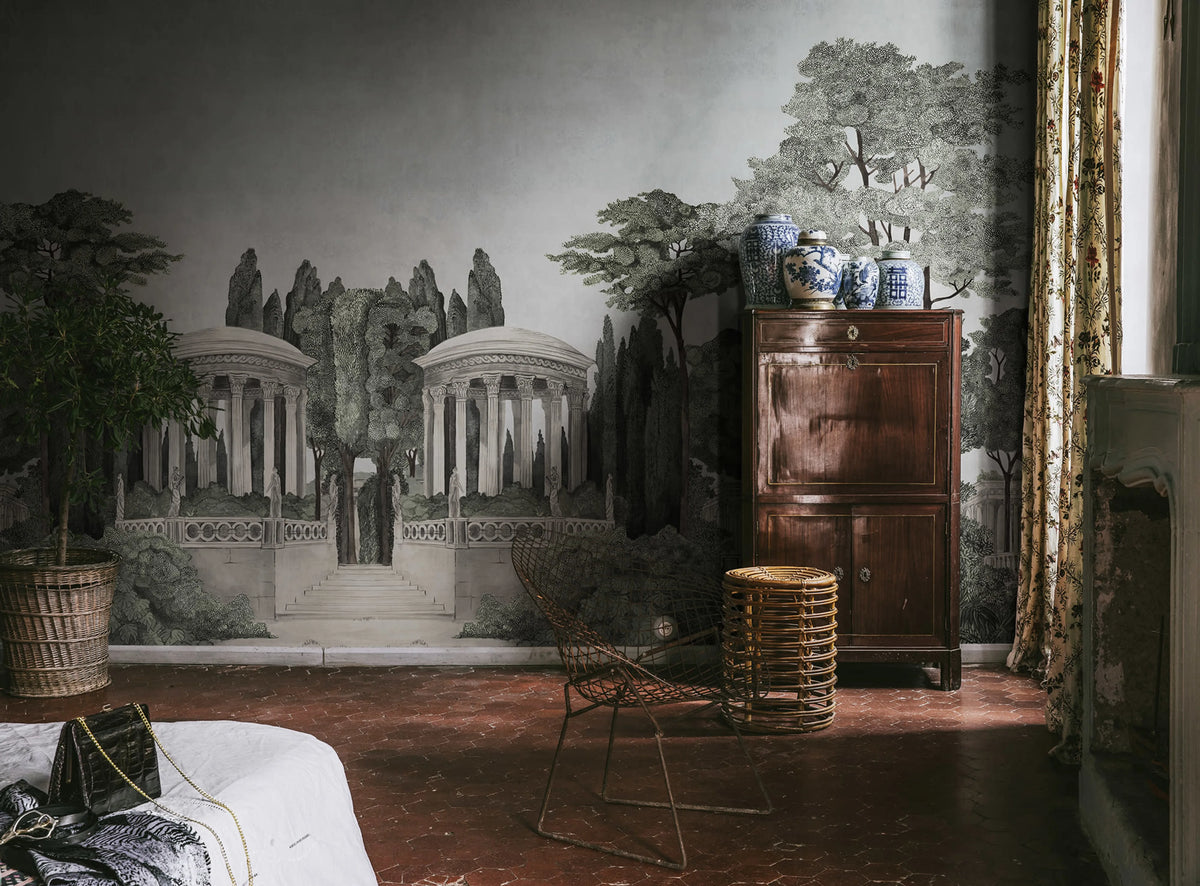 Chatsworth Park Mirrored, Day Mural Wallpaper - room preview 02