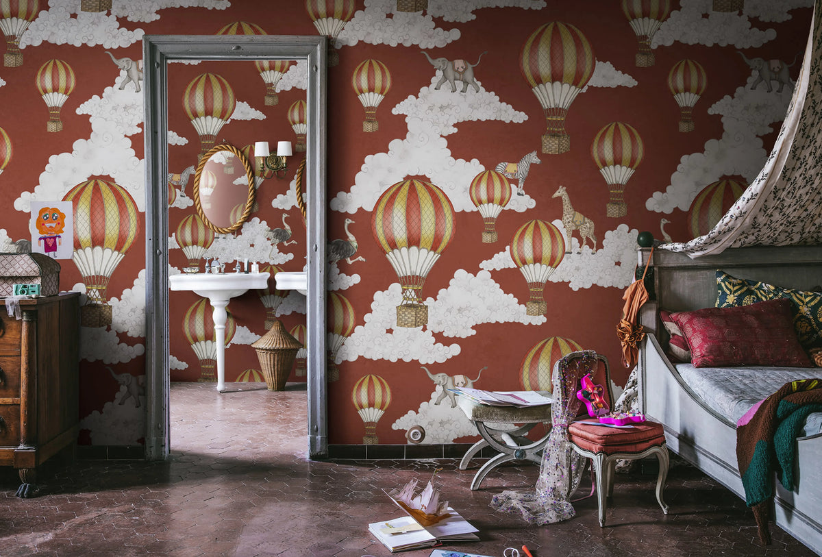Dreamscape, Velvet Mural Wallpaper - room preview 02
