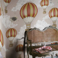 Dreamscape, Dusty Pink Mural Wallpaper - room preview 02