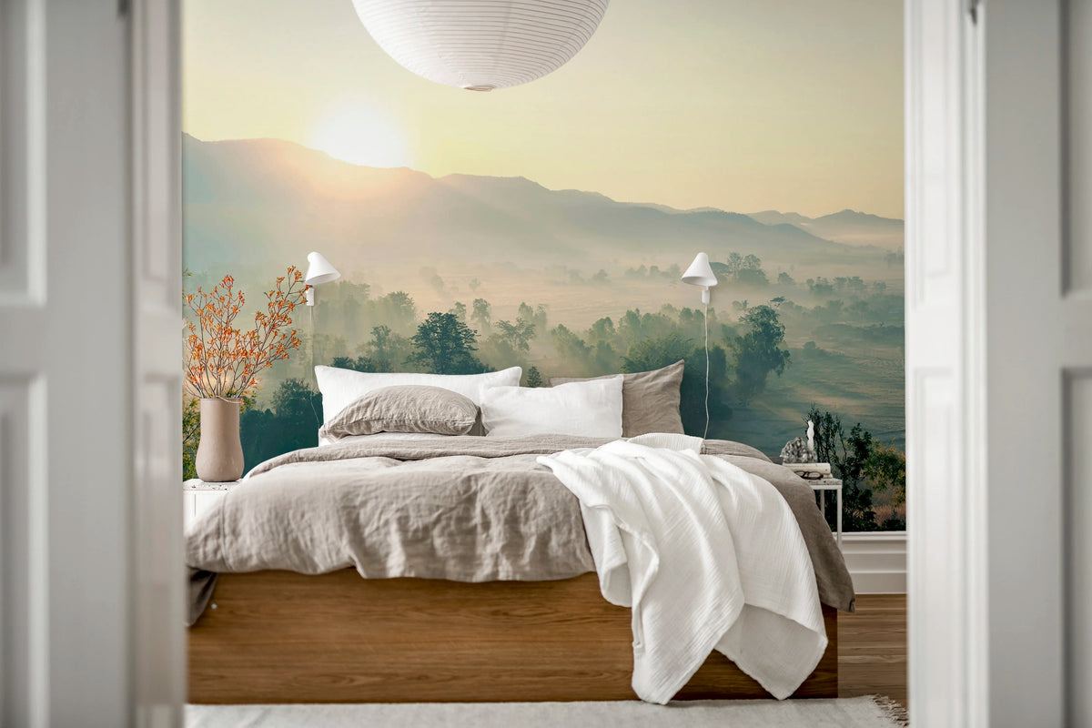 Morning Light Mural Wallpaper - room preview 02