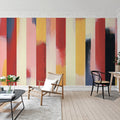 Paint Stripes, Multi Mural Wallpaper - room preview 02
