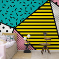 Retro Vibes Mural Wallpaper - room preview 02