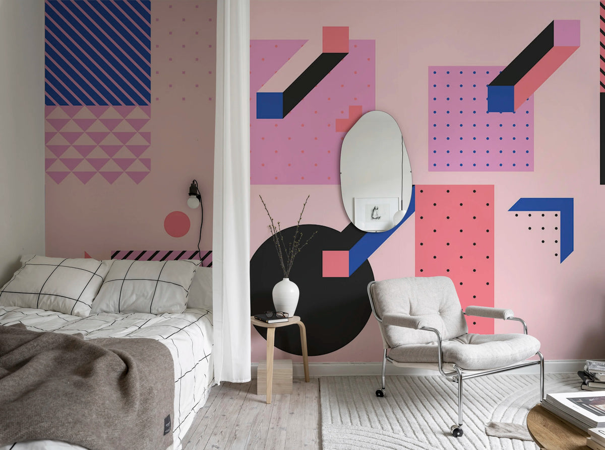 Pop Art Mural Wallpaper - room preview 02