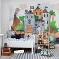 Castle of Pirates Mural Wallpaper - room preview 02