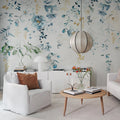 Floral Drape Mural Wallpaper - room preview 02